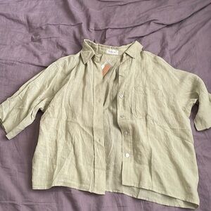 Linen Summer Button Up